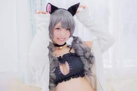 《貓剪影開胸內衣》ごままま的可愛性感貓耳特輯篇 《貓剪影開胸內衣》ごままま的可愛性感貓耳特輯篇