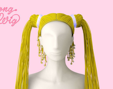 超炫的《假髮耳機》戴上它就可以跟大家分享音樂啦