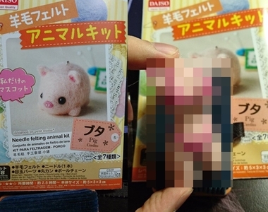 小豬羊毛氈組合包《經過18禁繪師之手》會進化成什麼型態呢？