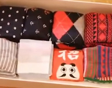 《10秒摺出豆干襪》愛整潔的朋友必學