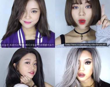 不像退費《超強大韓國Youtuber仿妝》不用整形就可以跟韓星長的一樣