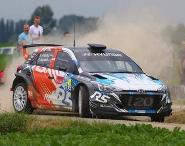 親民出征《Hyundai i20 R5》比利時拉力首發