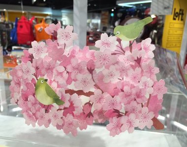 日本郵局《櫻花立體卡片》美的買回來當擺飾也沒問題