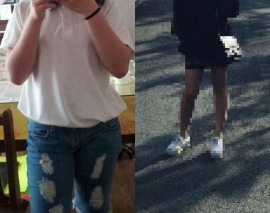 韓妞的《下半身減肥照》雖然只有下半身但激勵度不減