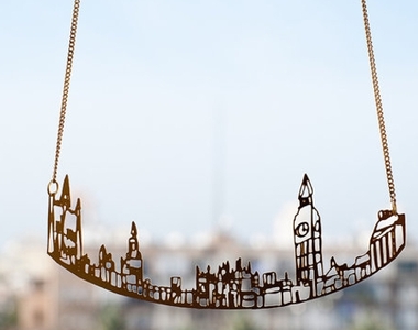 《城市街道項鍊》把旅行過的城市景色當作回憶掛在身上吧✧