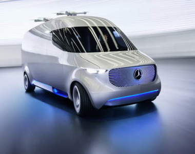 《Mercedes-Benz Vision Van Concept》物流概念大創新