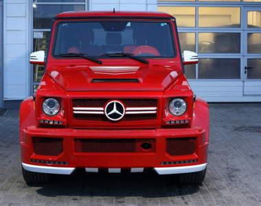 TopCar打造《Mercedes-Benz G63 RED》戰鬥民族好品味