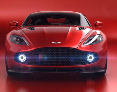 馬力600匹《Aston Martin Vanquish Zagato》指標概念好設計