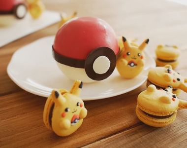 《皮卡丘馬卡龍》最大的驚喜其實是融化寶貝球的瞬間喔