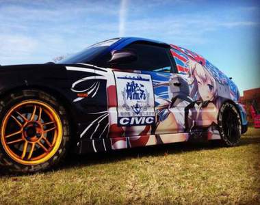 嘔心瀝血打造《艦娘島風痛車》開不到一年就被偷了……