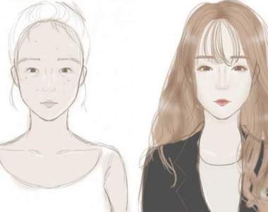 用繪圖Live《女性變身過程》素人就是這樣變成女神的啦