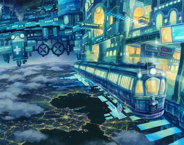 繪師けみ猫筆下的《奇幻風景》每一幅都像是一個訴說著一個新的故事啊