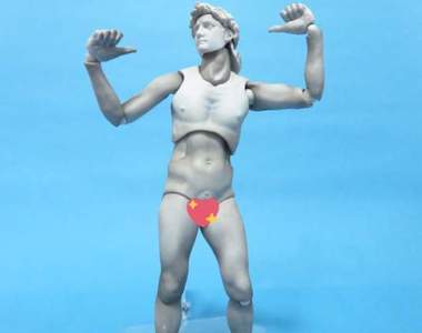 露鳥是藝術《大衛像可動模型開箱試玩》既然是藝術想幹什麼都行……