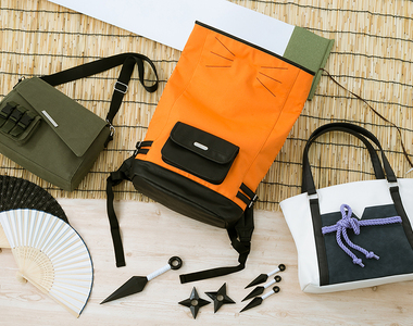 這是我們的青春《火影忍者聯名背包》佐助的好有和風感ww