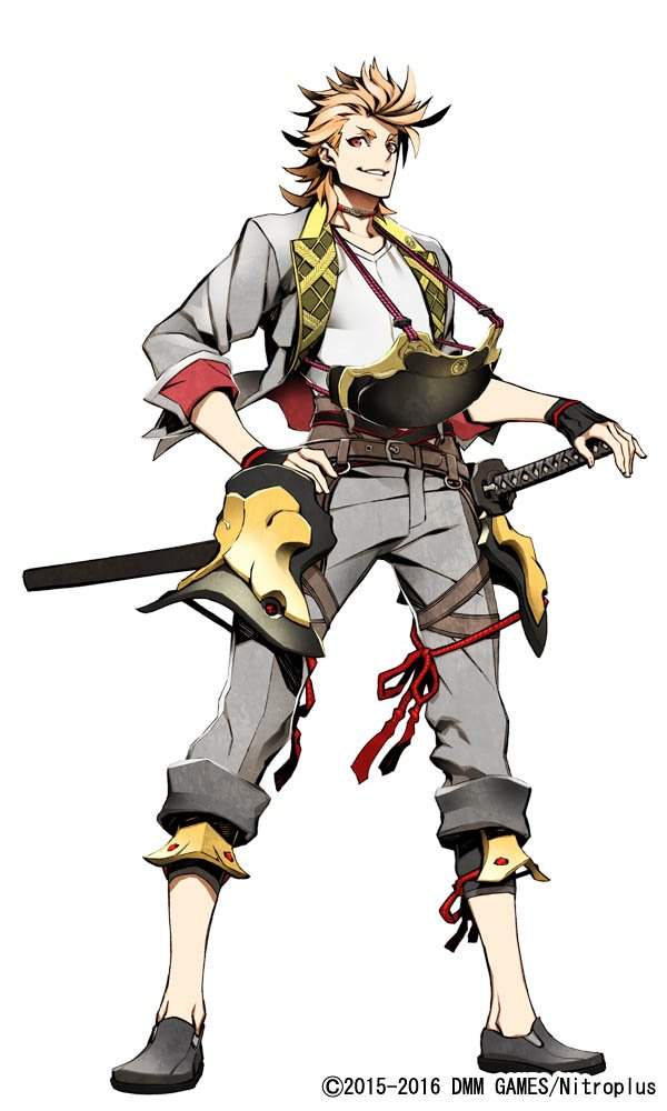 三輪士郎繪製 刀劍亂舞 新刀亮相胸口那片是寶寶背帶嗎 壞