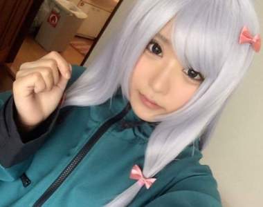 真正情色的《情色漫畫老師》AV版❤「あず希」cos紗霧的照片曝光