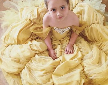 爸爸製作《女兒的迪士尼公主服裝》一秒變公主的魔法不是夢