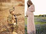 相隔7000英里也要放閃《軍人夫與異地孕妻合照》再遠都阻止不了我對你的愛 相隔7000英里也要放閃《軍人夫與異地孕妻合照》再遠都阻止不了我對你的愛