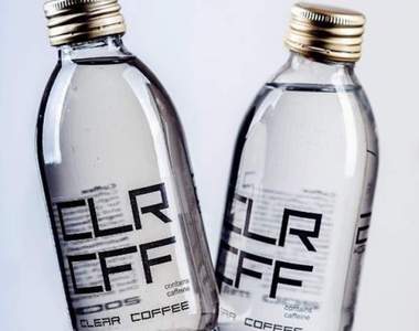 話題飲品《CLEAR COFFEE/CLR CFF透明咖啡》打翻也不怕有咖啡漬的新品咖啡誕生