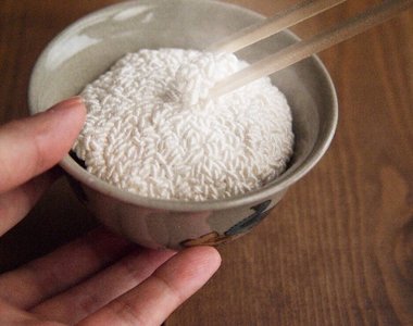 《法國結粒繡》立體刺繡連熱騰騰的米飯都能繡出來！？