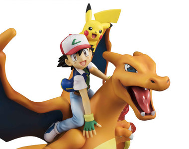 精靈寶可夢G.E.M模型《小智與噴火龍》有著滿滿溫馨味道的立體化模型呢