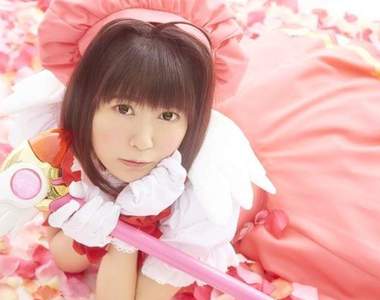 《竹達彩奈cos「庫洛魔法使」木之本櫻》紀念Twitter粉絲破80萬