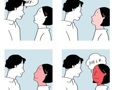 《談戀愛的美麗與哀愁》泰國插畫家幽默暖心的情侶日常漫畫