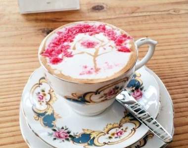 口袋私藏名單+1《大邱Volt Cafe櫻花拿鐵》讓你的櫻花季不停歇