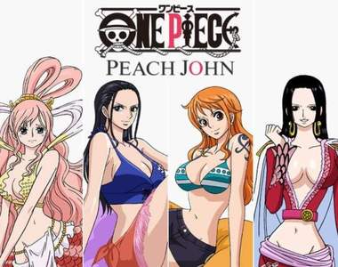《海賊王》Peach John泳裝款真人試穿超級辣❤
