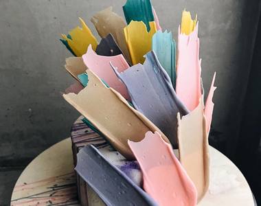 烘培師獨創《筆刷蛋糕》繪師們不來一塊嗎？