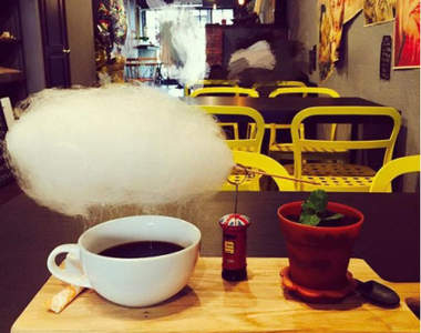 杯中降雨率100%《雲下咖啡》IG話題的京都咖啡廳♥