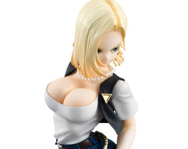 再推出七龍珠《18號爆乳模型》超迷人的前凸後翹~突然好羨慕克林啊