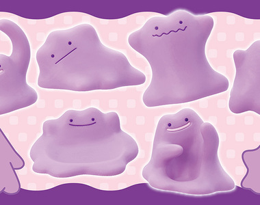 精靈寶可夢《百變怪桌面小幫手轉蛋》咩打咩打萌萌～