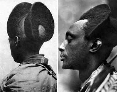 《100年前的盧旺達傳統髮型》在現代眼光看來依然很前衛