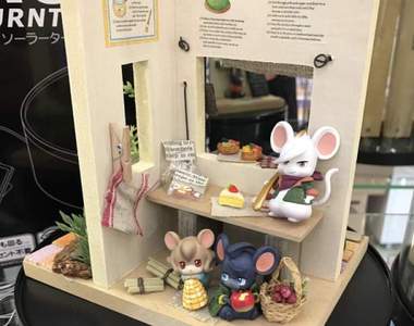 《3丁目的孤兒＋迴轉台座》從360度欣賞模型擺設的便利道具