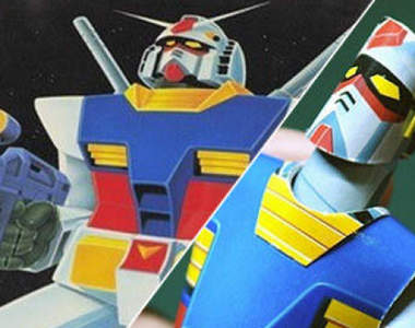 《紙做機器人》把平面鋼彈立體化的超強創意