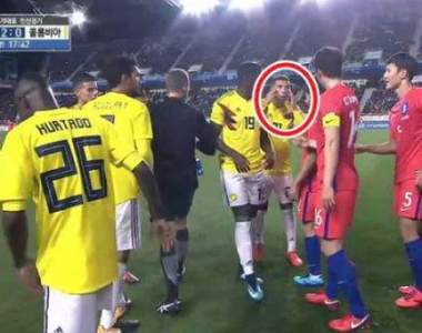 這應該是最火爆的友誼賽....《哥韓足球賽吵成一團》差點清空板凳了