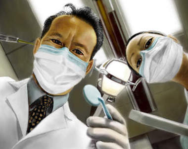 《看牙醫的十種狀況》一聽到鑽子的聲音我就覺得要死掉惹