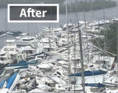 颱風季的恐怖《颱風過後的慘狀》大自然的力量永遠超乎想像阿......