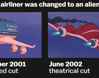  《911改變了星際寶貝》747飛機變成了外星飛船
