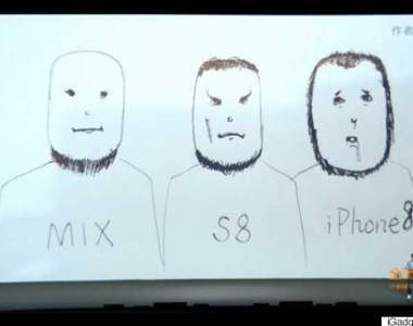 他們《用髮型比喻新款的手機外型》哪位才是你的菜