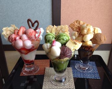 日本《京都白玉專門店》和風自助式聖代塔給你大大滿足