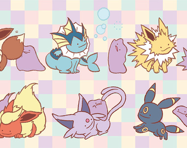 精靈寶可夢《百變怪轉蛋》天啊~這還能再更可愛嗎?