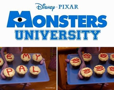 《皮克斯美國版vs國際版》原來我們錯過了怪獸大學杯子蛋糕笑話