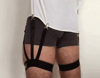 《男用吊襪帶》不輸女用同樣強烈的視覺效果其實便利性超高!?