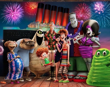 《尖叫旅社3:怪獸假期》怪物出去玩結果各種不適應的故事w