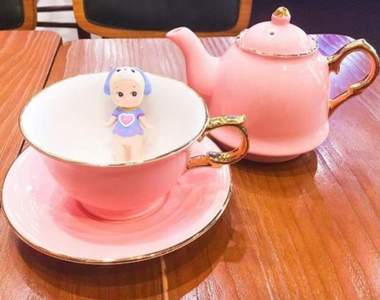 少女心大爆走《Angel in us粉紅茶具組》就是這款讓代購忙翻天