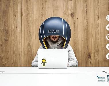 《大頭頭盔Helmfon》幫你隔絕一切惱人的噪音