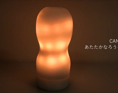 情趣玩具魔改造《TENGA飛機杯化身時尚燈飾》好想買一個來玩玩喔……