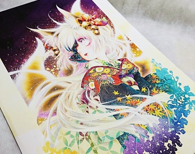 《漫畫家「翠川森」推特大曬高超畫工》夢幻細膩的彩稿讓人驚豔